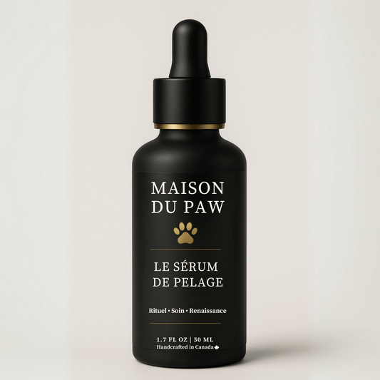 Maison du Paw: Le Sérum de Pelage – Luxury Coat Serum - Maison Du Paw